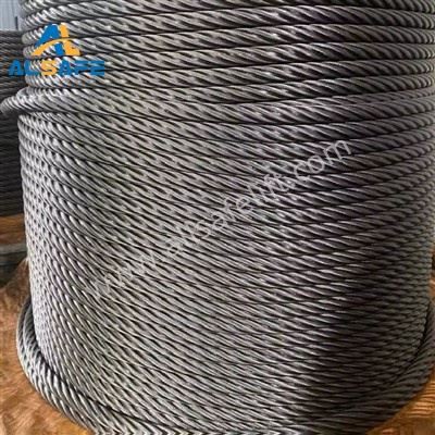 Piemēram, tērauda stiepļu trose